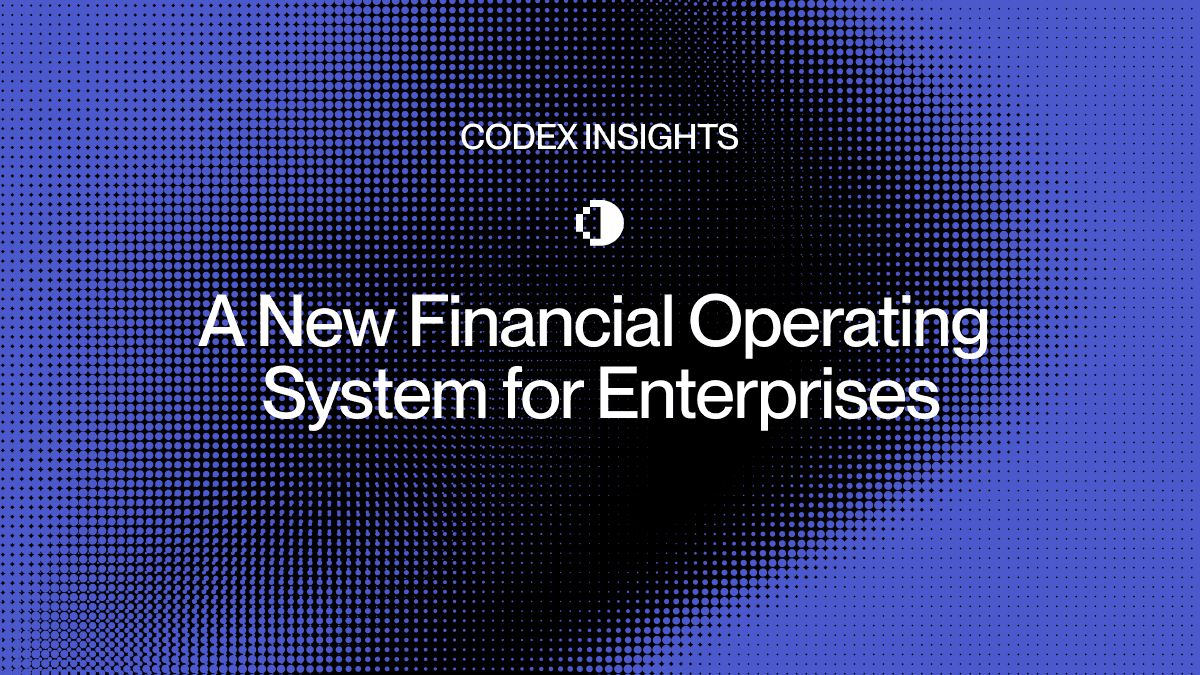 A New Financial Operating System for Enterprises