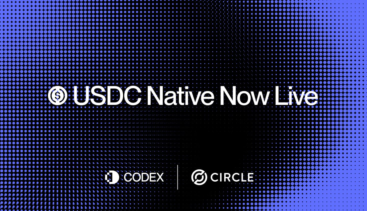 Native USDC is Now Live on Codex